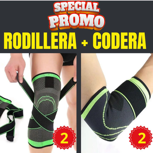 EliteFlex® Pack Rodilleras + Coderas