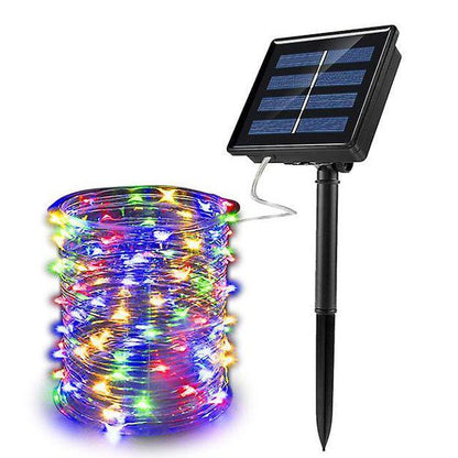 KIT de Luces Navideñas (20 Metros - Solar)